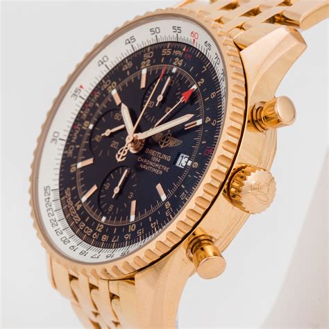 breitling chronometre yellow face|Breitling chronometre navitimer watch.